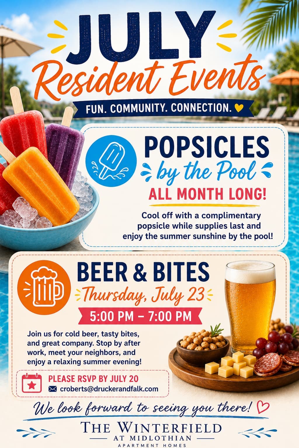 July Resident Events